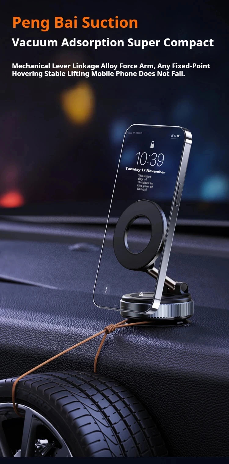 Magnetic Phone Stand 360° rotatable and Foldable