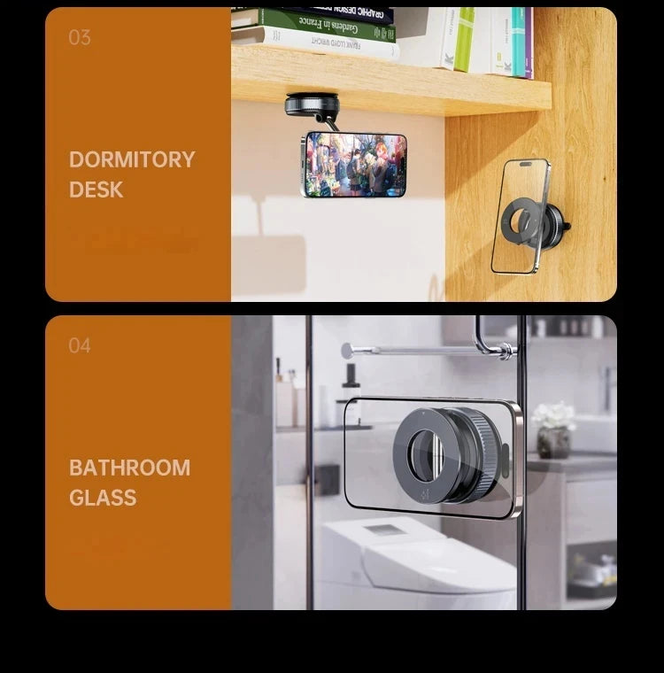 Magnetic Phone Stand 360° rotatable and Foldable