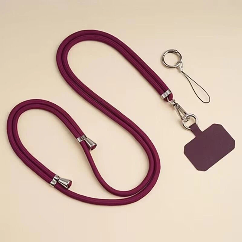Crossbody Adjustable Strap With Clip Anti-Lost Lanyard
