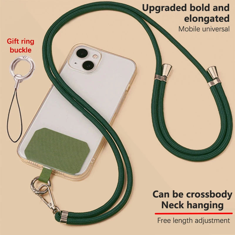 Crossbody Adjustable Strap With Clip Anti-Lost Lanyard