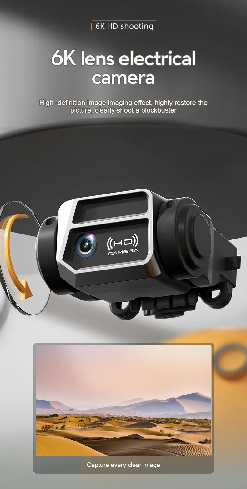 S2S Mini Drone 4k 8K HD Camera Obstacle Avoidance Aerial Photography Brushless Motor Foldable Rc Quadcopter