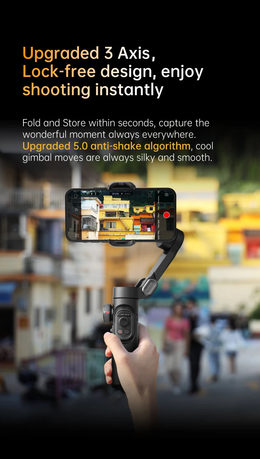 3-Axis Handheld Gimbal Stabilizer SmartXE for Smartphone