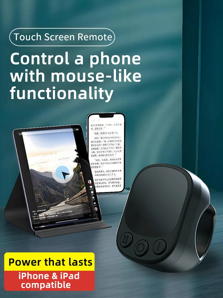 Mouse Ring Remote Control with Touchpad