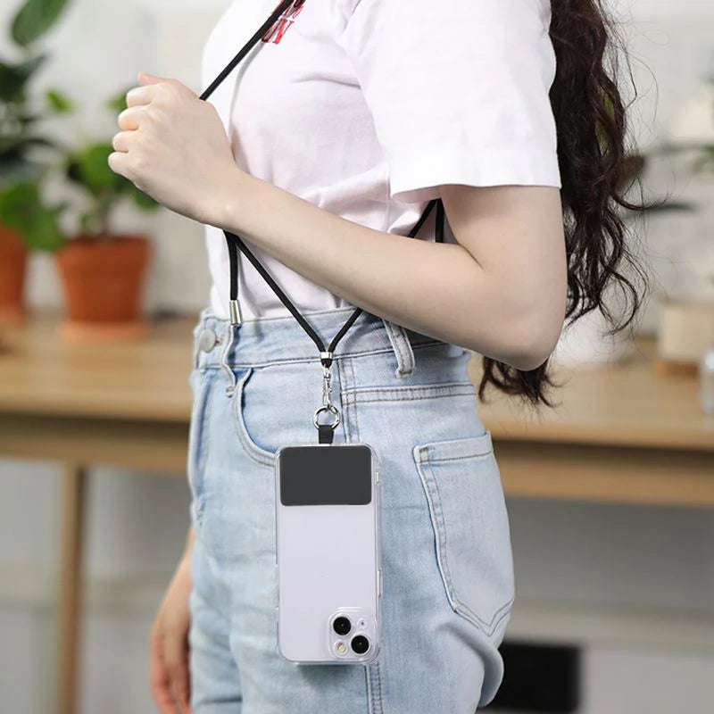 Crossbody Adjustable Strap With Clip Anti-Lost Lanyard