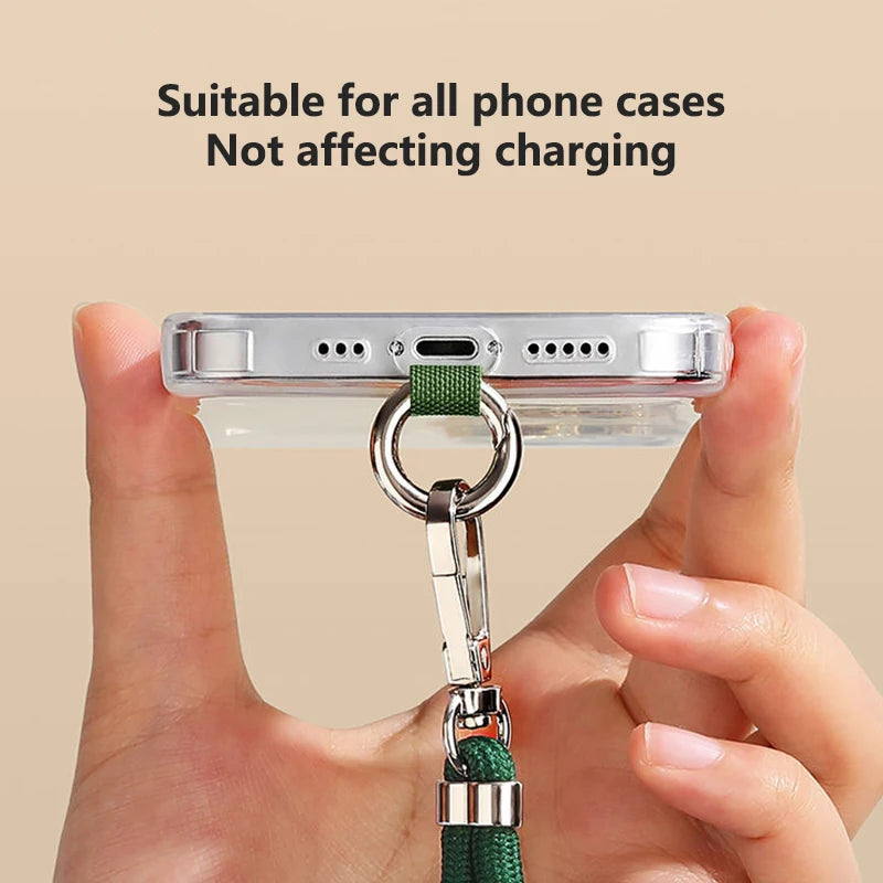 Crossbody Adjustable Strap With Clip Anti-Lost Lanyard