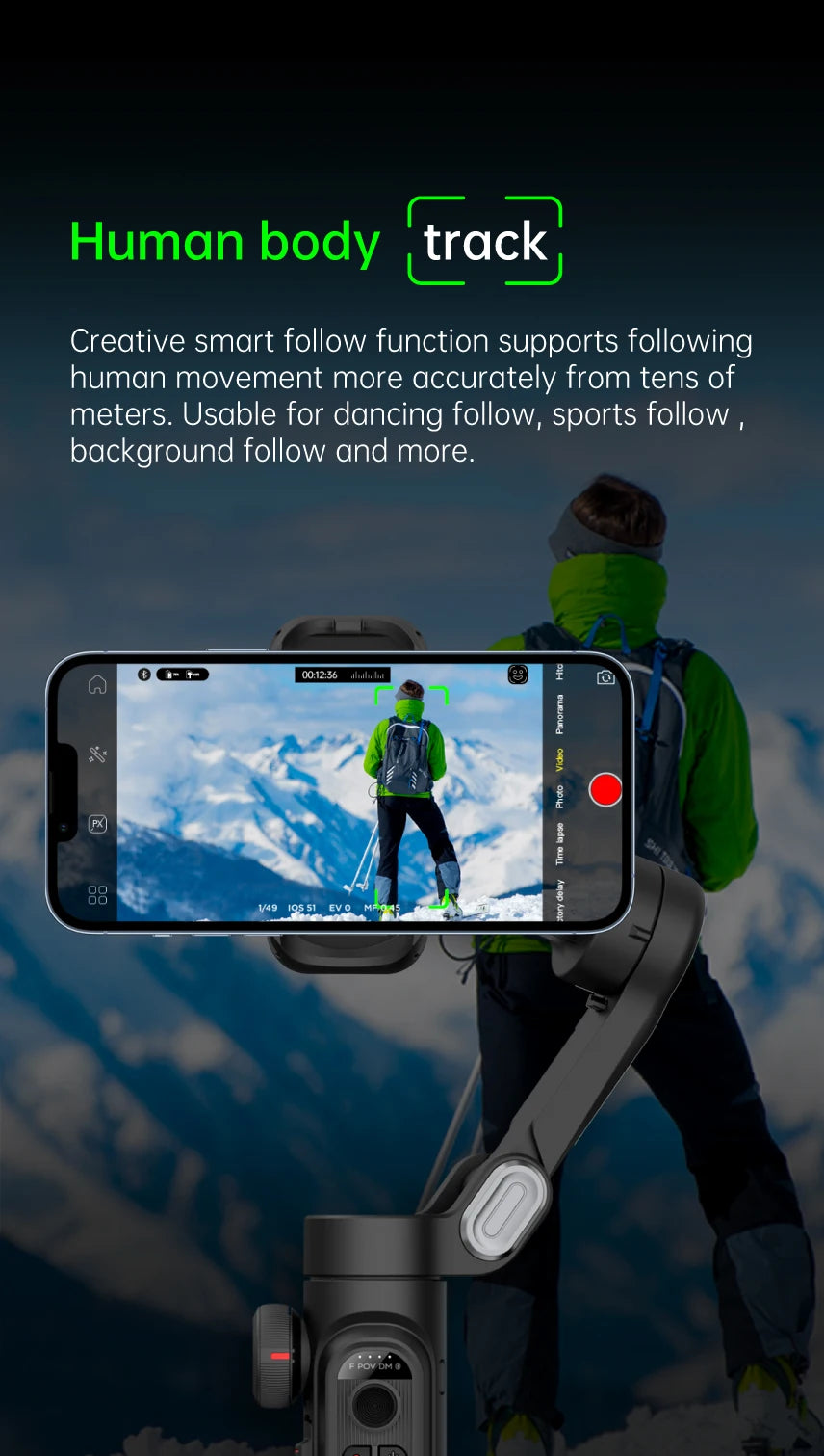 3-Axis Handheld Gimbal Stabilizer SmartXE for Smartphone