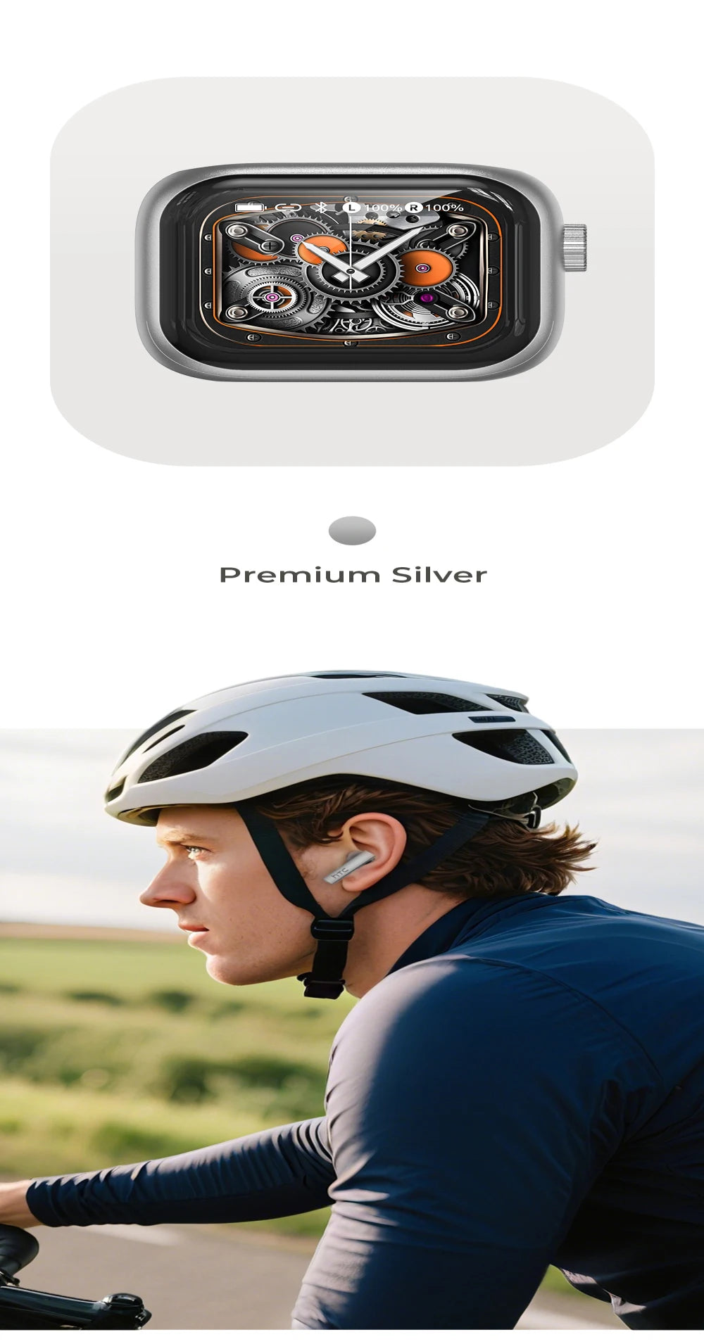 HTC NE40 Earphones Bluetooth V6 AI Translator Earbuds