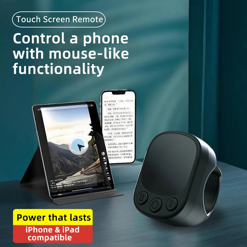 Mouse Ring Remote Control with Touchpad