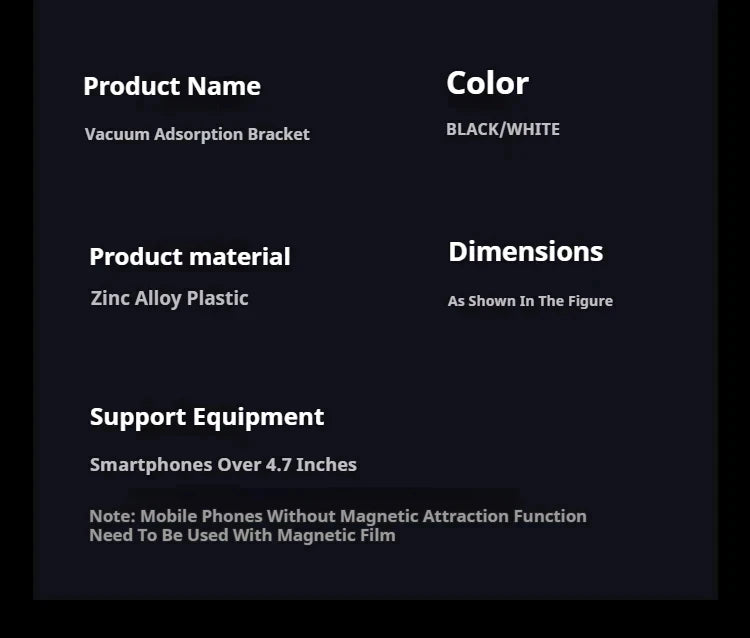 Magnetic Phone Stand 360° rotatable and Foldable