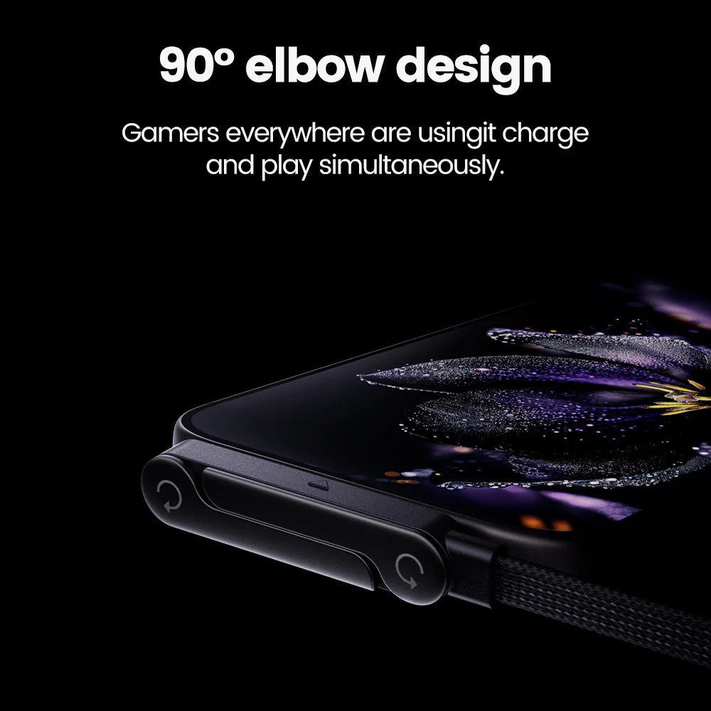 240W USB C to USB C Fast Charging Foldable Bracket Charging Cable