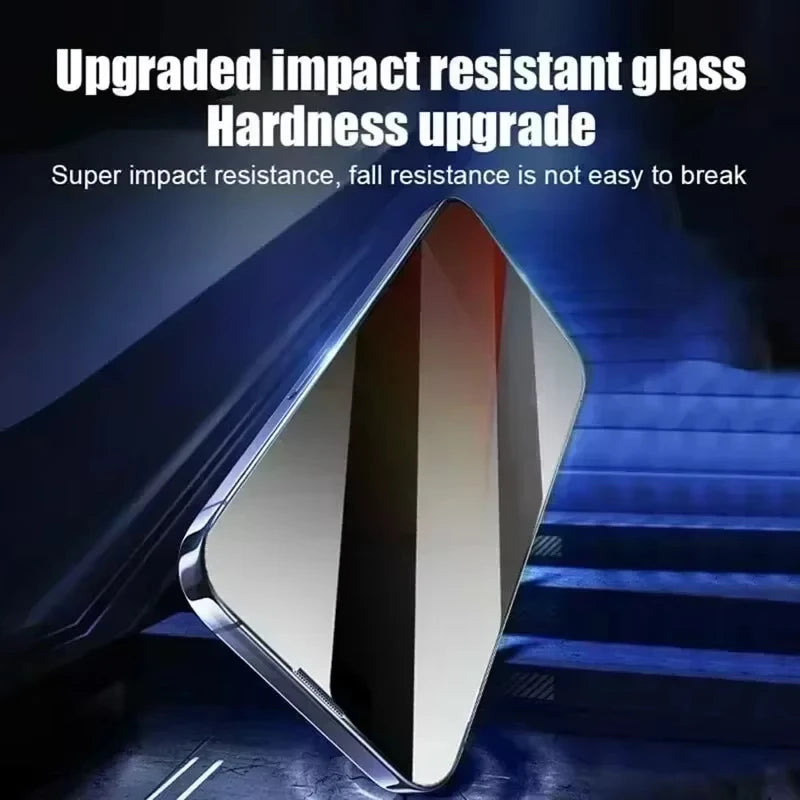 Oleophobic Coating Dust Free Installation Privacy Screen Protector For iPhone 16 17 Pro Max 15 14 13 Pro Max Mini SE XR 7
