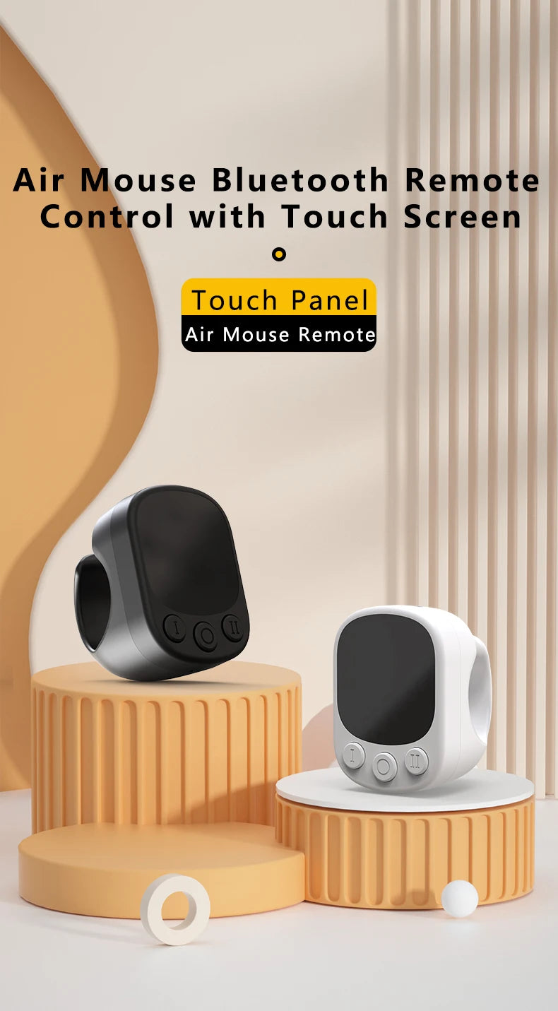 Mouse Ring Remote Control with Touchpad