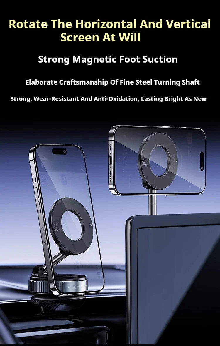 Magnetic Phone Stand 360° rotatable and Foldable